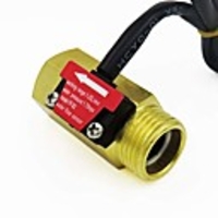 YF-B2 G1/2 DN15 Pure Brass water flow sensor hall flow rate counter indicator 1-25L/min