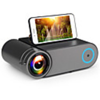 YG420 Mini Projector 3500 Lumens WIFI Sync Phone 720P Projector Native 1280x720 Support 1080P Video HD YG421 LED Beamer Portable HDMI 3D Home Theater