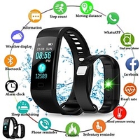 YH5 Heart Rate Monitor Smartwatch Sports Fashion for Ladies Man miniinthebox