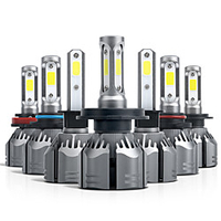 YoBis Car H4 Headlight H7 Headlight Led Headlight Cross-border R11 Far And Near Integrated Car Modified Light H11 White Light miniinthebox