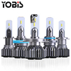 YoBis Car Modification Xs Car Led Headlights H4h7 Far And Near Light Integrated Car Bulbs Car Headlights miniinthebox