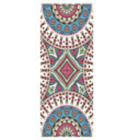 Yoga Mat 15075 cm Eco-friendly Non Slip Durable Polyester Superfine fiber For Yoga Black Arm Green Earth Yellow
