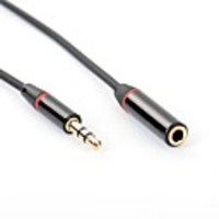 YONGWEI 3.5mm Connect Cable / Extension Cable,  3.5mm to 3.5mm Connect Cable / Extension Cable Male - Female Gold-plated copper 1.0m(3Ft)
