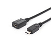 YONGWEI Micro USB 2.0 Connect Cable / Extension Cable,  Micro USB 2.0 to Micro USB 2.0 Connect Cable / Extension Cable Male - Female tinned copper 0.3m(1Ft)