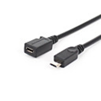 YONGWEI Micro USB 2.0 Connect Cable / Extension Cable,  Micro USB 2.0 to Micro USB 2.0 Connect Cable / Extension Cable Male - Female tinned copper 0.3m(1Ft)