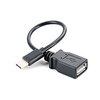 YONGWEI USB 2.0 USB C Adapter Cable,  USB 2.0 USB C to USB2.0 A Adapter Cable Male - Female 0.3m(1Ft) miniinthebox