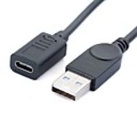 YONGWEI USB2.0 A Connect Cable / Extension Cable,  USB2.0 A to USB 2.0 Type C Connect Cable / Extension Cable Male - Female tinned copper 0.3m(1Ft)