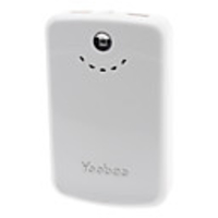 Yoobao Portable Power Bank for Digital Products with LED Indicator (11200 mAh,  White)