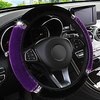 YOSOLO Universal 37-38cm Diameter Soft Plush Rhinestone Car Steering Wheel Cover Interior Accessories Steering-Cover Car-styling miniinthebox