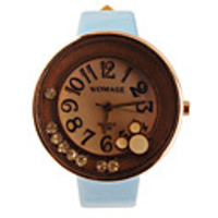 Young Fashion PU Leather Band Cute Style Micky Girl Women Lady
