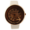 Young Fashion PU Leather Band Cute Style Micky Girl Women Lady