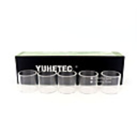 YUHETEC Replacement Bulb Glass Tube for Augvape Intake RTA 5pcs