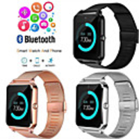 Z60 Smart Watch BT Fitness Tracker Support Notify/ SIM-card/ Heart Rate Monitor Sports Smartwatch Compatible Samsung/ Android/ Iphone