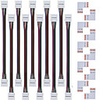 ZDM 10pcs 17 cm 5050 SMD Strip Light Accessory Plastic Electrical Connector for LED Strip light