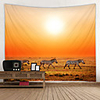 Zebra Under The Hot Sun Digital Printed Tapestry Decor Wall Art Tablecloths Bedspread Picnic Blanket Beach Throw Tapestries Colorful Bedroom Hall Dorm Living Room Hanging