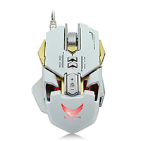 ZERODATE G9 Wired USB Gaming Mouse / Office Mouse Led Light 5500 dpi 7 Adjustable DPI Levels Keys 