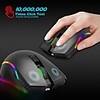 ZERODATE T2 Wireless 2.4G Gaming Mouse Office Mouse Led Light 2400 Dpi 3 Adjustable DPI Levels 7 Programmable Keys