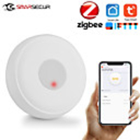 Zigbee Wireless SOS/Emergency Button Pager for Fall Alarm Patient Alert System Work with Tuya Zigbee Hub