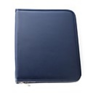 Zip Protective PU Leather Case for Ipad 2 (blue)