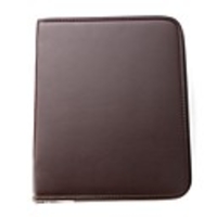 Zip Protective PU Leather Case for Ipad 2 (brown)