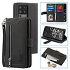 Zipper Wallet Case For Samsung Galaxy S20 Plus Ultra FE S10 Plus E S9 S8 Plus A71 A51 A41 Shockproof Solid Color PU Leather Luxury Card Slot Stand Full Body Case miniinthebox