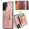 Zipper Wallet Leather Case For Huawei P30 Pro P30 Lite P30 Card Holder Shockproof Silicone Soft TPU Cover For Mate 20 Pro Mate 20 Lite Mate 20