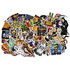 ZIQIAO 100 Pcs/Pack Classic Fashion Halloween Style Graffiti Stickers For Moto Car Suitcase Cool Laptop Stickers Skateboard Sticker