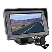 ZIQIAO 4.3 Inch TFT LCD Screen Car Monitor Auxiliary Parking 12 LED Light Night Vision Rear View Camera