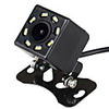 ZIQIAO Car Reverse Rear View Camera Universal Waterproof Night Vision HD Parking Backup Camera HS012