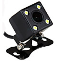 ZIQIAO Car Reverse Rear View Camera Universal Waterproof Night Vision HD Parking Backup Camera HS015