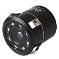 ZIQIAO Car Reverse Rear View Camera Universal Waterproof Night Vision HD Parking Backup Camera HS017