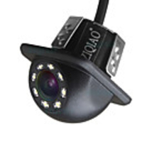 ZIQIAO Car Reverse Rear View Camera Universal Waterproof Night Vision HD Parking Backup Camera HSB002