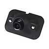ZIQIAO Mini CCD HD Night Vision 360 Degree Car Rear View Camera Front Camera Front View Side Reversing Backup Camera 2 LED