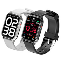 ZM09 Smartwatch for Android iOS IP68 Waterproof Level Waterproof Heart Rate Monitor Sports Smart Female Physiological Cycle Pedometer Call Reminder Sedentary Reminder Men Women miniinthebox