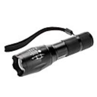 Zoom Adjustable 3 Mode 10W 1000LM Cree XM-L T6 LED Flashlight with Tube (3xAAA,  1x18650)