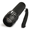 Zoom In/Out Flashlight With Holder 3 AAA Battery