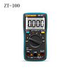 ZT-100 Digital Auto Range Portable Multimeter 6000 counts Backlight Ammeter Voltmeter Ohm English/Russian user manual