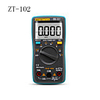 ZT102 Digital Auto Range Portable Multimeter 6000 counts Backlight Ammeter Voltmeter Ohm English/Russian user manual