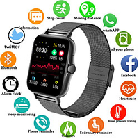 ZW23 Smartwatch for Android iOS IP 67 Waterproof Level Waterproof Heart Rate Monitor Sports Smart Custom Dial ECGPPG Pedometer Call Reminder Sleep Tracker Men Women miniinthebox