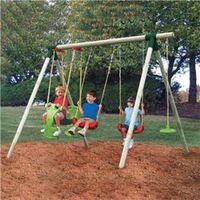 Stockholm Wooden Swing set 4