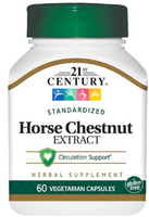 21st Century Horse Chestnut Seed Extract (60 Vegetarian Capsules)