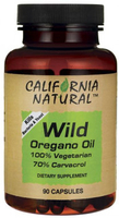California Natural Wild Oregano Oil (90 Capsules)