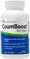 Fairhaven Health CountBoost™ for Men,  Sperm Count Supplement (60 Capsules,  1 Month Supply)