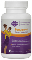 Fairhaven Health Milkies Fenugreek for Breastfeeding (60 Vegetarian Capsules)