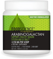 Foodscience of Vermont Arabinogalactan Powder (Yeast Free,  100g,  20 Servings)