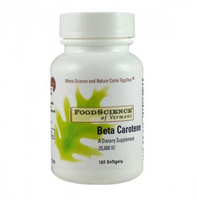 Foodscience of Vermont Beta Carotene (25, 000 IU,  180 Softgels)