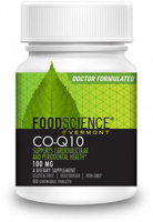 Foodscience of Vermont CoEnzyme Q10 (100 mg,  60 Chewable Tablets)