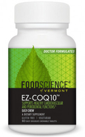 Foodscience of Vermont EZ-CoQ10 (100 mg,  60 Easy Dissolve Chewable Tablets)