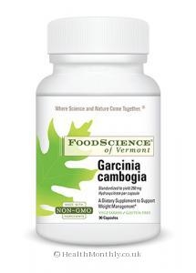 Foodscience of Vermont Garcinia Cambogia (Gluten Free,  90 Vegetarian Capsules )