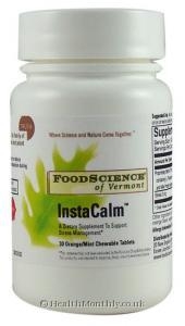 Foodscience of Vermont InstaCalm (Orange Mint Flavour,  30 Chewable Tablets)